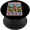 Funny Retro Baseball Card Dog Owner Love Carta collezionabile sportiva Weimaraner Vintage anni '70 '80 PopSockets PopGrip Adesivo