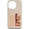Inspiration From Saints and Sinners Merc Custodia per iPhone 13 Pro Inizia ad essere coraggioso Inspirational citazione di Santa Caterina