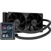 CORSAIR NAUTILUS II 240 RS LCD AIO Dissipatore a Liquido per CPU - Nero | 3.5 IPS LCD Schermo, Ventole RS 240 Incluse, AMD AM5/AM4, Intel LGA 1954/1851/1700, Unificato Connettività a Catena, PWM