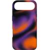Thermal Heatmap Wave Effect Abstract Liq Custodia per iPhone Air Motivo astratto fumé arancione viola aura Halloween