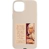 Inspiration From Saints and Sinners Merc Custodia per iPhone 15 Plus Inizia ad essere coraggioso Inspirational citazione di Santa Caterina