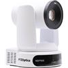 PTZOptics Telecamera di sicurezza IP a torretta PTZOptics Move 4K per interni ed esterni 3840 x 2160 Pixel per soffitto/parete/palo (PT30X-4K-WH-G3)