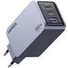 Ugreen Caricabatterie da muro rapido UGREEN 100W con tecnologia GaN Nexode Pro, 1 porta USB-A e 2 porte USB-C, colore Space Grey