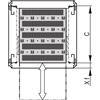 SCHROFF 19"SHELF TELE.1U C=500 RAL7021 - Rack-Zubehör (21130343)