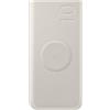 Samsung EB-U2510XUEGWW, 10000 mAh, Power Delivery 3.0, Ricarica wireless, Beige