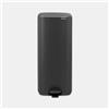 Brabantia Bo Pédale 30 l Grigio Minerale - Cestino di design a pedale, 30 l - Brabantia International B.V.