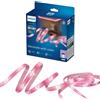Philips Striscia LED RGB intelligente Philips, 15 metri, tipo C, connessa tramite WiZ, striscia LED intelligente, Wi-Fi/Bluetooth, bianca, Wi-Fi 4 (802.11n), 802.11b, 802.11g, LED, plastica