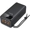 SANDBERG Active Powerbank 50000 mAh 185 Wh 5 A 3 Uscite Nero 420-75