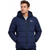 Reebok M Stretch Puffer Jkt Giacche Uomo (Pacco da 1) | Il guscio in pongee ad alta elasticità si muove con te, polsini in maglia a costine, cappuccio regolabile con coulisse