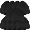 SKENGWEL 5 paia di cuscinetti per reggiseno a triangolo da donna, inserti rimovibili push-up per reggiseno sportivo coppe di ricambio per bikini top costume da bagno