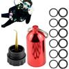 Generico Seal Ring Kit Portable Miniature - Air Diving, 12Pcs s Diving | Underwater Miniature Portable Aluminum Alloy Body | Mini Accessories for Women Men Backpack Pendant Backpack Diving