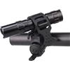 Generic Staffa di montaggio per luce bicicletta - Torcia girevole a 360 gradi | Mount | Supporto universale a LED, morsetto a clip per ciclismo, mountain bike, sicurezza notturna su strada
