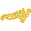 Nellie's Choice Fustella, Fustella di Forma Note Musicali, 9.1 x 4.3 cm, per Creare Biglietti, Natale, Scrapbooking, Fai da Te, DIY