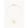 Kathy Jewels Collana fatta a mano Lila - Oro