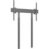 Itb solution Supporto monitor Itb MB0802 Staffa da parete per uno schermo fino a 86'' max 90kg con scarico a terra Nero [MB0802]