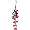 Sanrio 2026 NUOVO! Charm Sanrio Hello Kitty Autumn Apple Strap con nastro e pulsante
