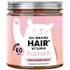 Bears with benefits - Ah-mazing hair vitamins con biotina 60 caramelle gommose con edulcoranti, senza zuccheri