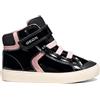 Geox B Gisli Girl - Sneaker da Bambina, Nero, 20 EU
