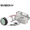 SVBONY Black Dew Riscaldamento Strip 12V 480mm / 560mm per telescopio astronomico / Camera SLR Lens SV192