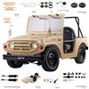Fms1: 6 Jimny Car Shell, molla ammortizzatore pneumatici, ruota accessori anticollisione anteriori e posteriori regolabili elettricamente
