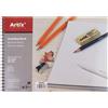 MP ARTIX, Blocco da Disegno, A3, A4, 24 Fogli, 160 gr, Blocco da Schizzo con Spirale, 21x29,7 cm, 29,7 x 42 cm, Ideale per Disegnare con Carboncino, Matita, Pennarello, Pastelli o Colori MP