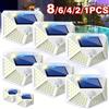 Heinast 1/2/4/6/8 100 LED Luce solare PIR Sensore di movimento Lampada da parete Lampada solare Lampada solare ad energia solare Lampione stradale Decorazione del giardino