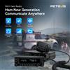 Retevis MA1 Autoradio con schermo 50W VHF UHF Dual Band Ham Radio AM FM Stazione radio mobile Ricetrasmettitore Ricezione multi-banda