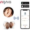 tindodo Apparecchio Acustico Digitale Invisibile Signia Run Click ITC CIC a 8 Canali con App per Smartphone, Custodia Asciutta e Amplificatore Sonoro