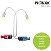 tindodo Ricevitore Phonak Hearing Aid Standard Power RIC (3 Pin) Ricevitori Phonak 5.0 per apparecchi acustici Audeo M, Paradise e Lumity