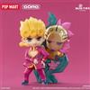 POP MART GONG Le bizzarre avventure di JOJO Golden Wind Series Trendy Blind Box Toys Mystery Box Mistery Action Figure Regalo a sorpresa