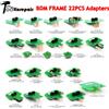 NONE Programmatore telaio BDM 22 pezzi Adattatori BDM 22 pezzi Set completo Adattatori sonda BDM Sonda Funziona per la programmazione KESS KTAG BDM
