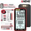 ANENG Multimetro intelligente 6000 conti 620A Tester di tensione AC/DC Tester di corrente Linea di fase zero Resistore/Capacitore/Diodo Multimetro