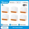 SONOFF MINIR4 MINI Extreme Interruttore Intelligente Wi-Fi 1-10 pz Modalità Relè Staccabile Scena Intelligente Tramite App EWeLink Alexa Google Home Alice