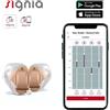 tindodo Signia Mini apparecchi acustici invisibili programmabili digitali 8 canali CIC ITC Apparecchi acustici Regolazione del telefono cellulare