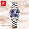 OLEVS 9931 Orologi da donna Elegante orologio al quarzo quadrato originale Impermeabile luminoso automatico con data Orologio da donna Regali