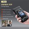 UNIWA X29 Telefono Cellulare a Conchiglia 2G per Anziani, GSM con Tasti Grandi, Dual SIM, Radio FM, Tastiera in Russo e Arabo