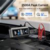 TOPDON Avviatore di Emergenza per Auto TOPDON 12V 2500A, Power Bank 16000mAh, Dispositivo di Avviamento Automatico per Emergenze