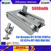 TTWKYA Batteria agli ioni di litio da 5000 mAh per aspirapolvere portatile senza fili Dreame V11 V11SE V12 VVT1 VVN6 VVA1 Accessori per batterie di ricambio
