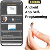 tindodo App per Apparecchio Acustico Invisibile Rexton, Autoprogrammabile per Android, CIC ITC 8 Canali per Perdita dell'Udito da Leggera a Moderata
