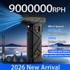 NONE Soffiatore Turbo Jet 9000000RPH con Motore Brushless Potente, Ricaricabile USB, Luce LED, Portatile, per Pulizia Auto/PC
