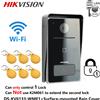 HIKVISION Campanello IP HIKVISION DS-KV6133-WME1 multilingue, campanello WiFi, videocitofono, impermeabile, sblocco RFID