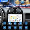 Hizpo 10.1" Car Smart Systems Head Unit per Jeep Compass Patriot 2011-2017 Navigazione multimediale Schermo intelligente 4G DSP Wifi FM SWC