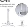 FlixTone Supporto da Soffitto Regolabile per Proiettore Flixtone, Capacità di Carico 5KG, Universale per Proiettori LCD DLP, Compatibile con D10S D9W