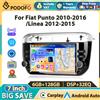 podofo Autoradio Podofo 2Din con Carplay per Fiat Punto 10-16/Linea 12-15, Android Auto, GPS, Mirror Link, WIFI+4G, Radio BT FM/RDS
