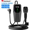 Junsun Caricatore EV Junsun Tipo 2, Cavo di Ricarica per Veicoli Elettrici Schuko 3.5KW CEE Blu, 7.4KW CEE Rosso, 11KW 22KW 16A 32A, Stazione di Ricarica Portatile Trifase EVSE Wallbox per Presa EU