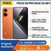 POCO X8 Pro MAX 5G Colore Arancione Speciale 12GB 256GB 512GB Smartphone NFC Batteria 8500mAh Fotocamera 50MP OIS