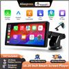 podofo Autoradio Podofo con schermo da 10,26 pollici, Carplay wireless, Android Auto, supporta AirPlay, Android Cast, trasmettitore FM, Bluetooth, lettore musicale, DVR, Mirror Link per cruscotto.