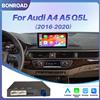 BONROAD CarPlay Wireless per Audi A4 B9 A5 Q5 Q7 Anni 2016 2017 2018 2019 2020 con Interfaccia Android Auto, AirPlay, Mirror Link, BT, GPS e Supporto per le Funzioni della Telecamera di Retromarcia