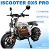 NONE iScooter DX5Pro Monopattino Elettrico per Adulti,Motore da 2000W,Batteria 52V 20AH 1040Wh,Autonomia di 100KM,Velocità di 60M/H,Pneumatici Tubeless da 17 Pollici,Freno a Disco,Smart con NFC,Off‑Road