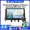 srnubi Autoradio da 9 pollici con GPS, Navigazione, Lettore Multimediale Video, Sistema Stereo Android Auto Bluetooth per Toyota Corolla Verso 2004 - 2009, Carplay Wireless Plug and Play